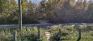 Evesham Key Park - Footbridge to Harte Trail