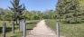 Elzéar Goulet Park - Notre Dame Entrance